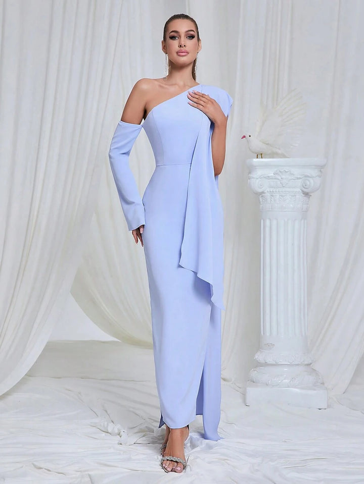 Rochie maxi SHEIN, albastru
