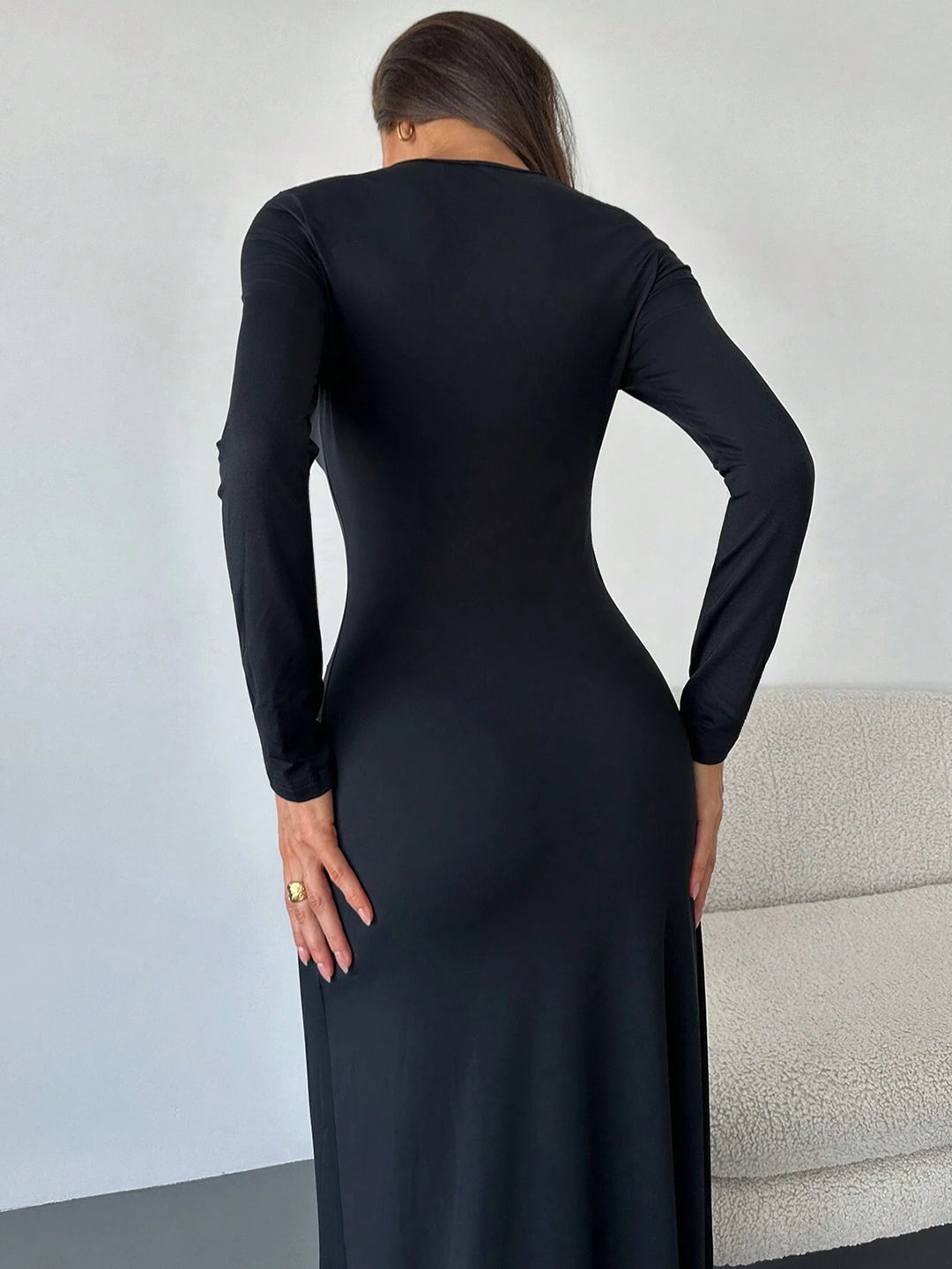 Rochie maxi Shein, negru