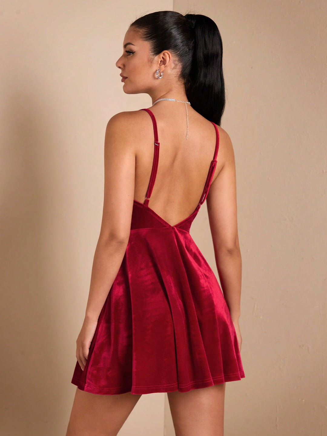 Rochie mini SHEIN, roșu