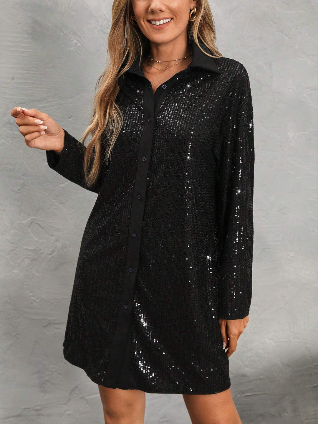 Rochie mini SHEIN, negruj