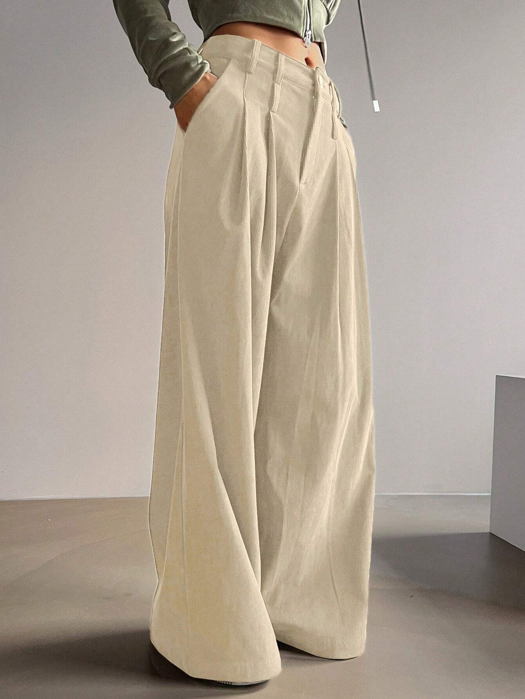 Pantaloni SHEIN, bej