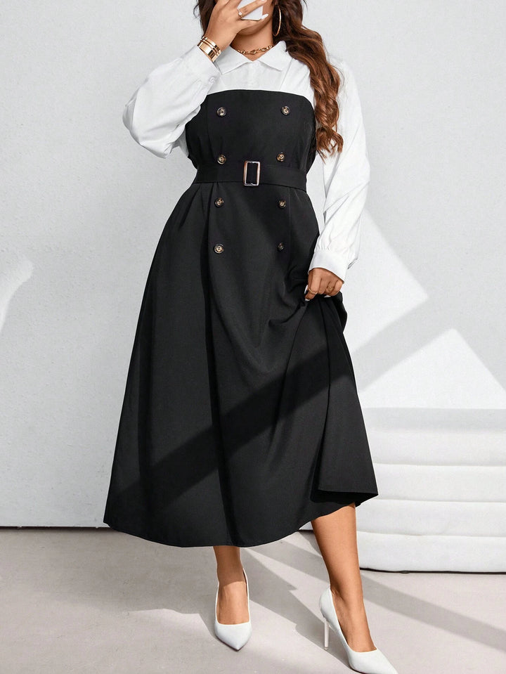 Rochie maxi SHEIN, mix culori