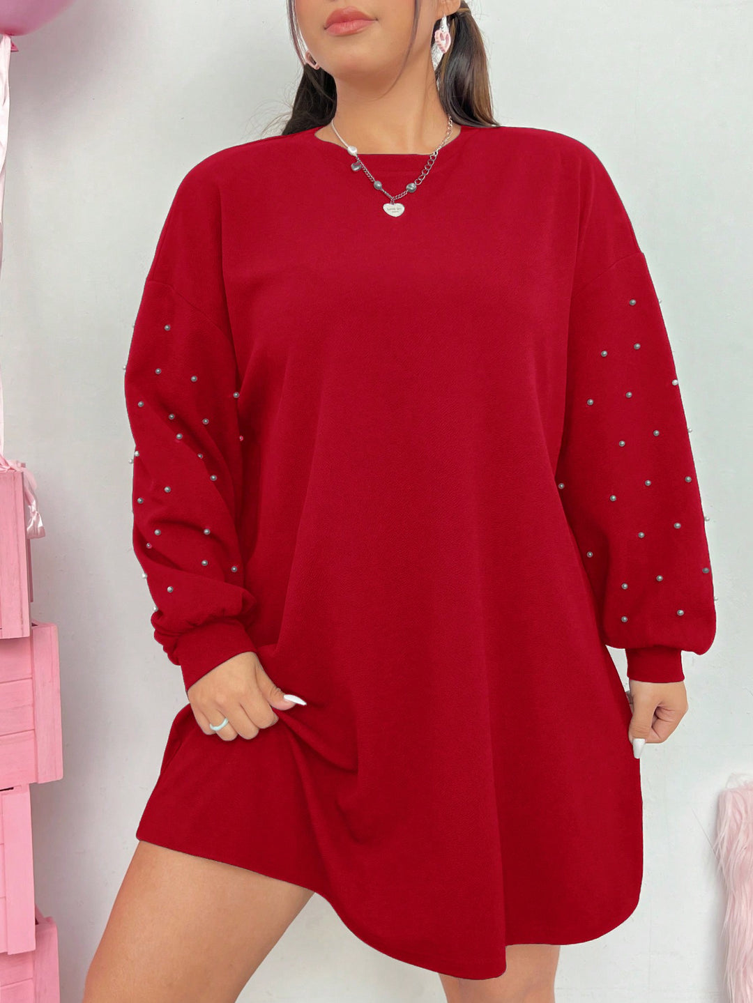 Rochie mini SHEIN, roșu