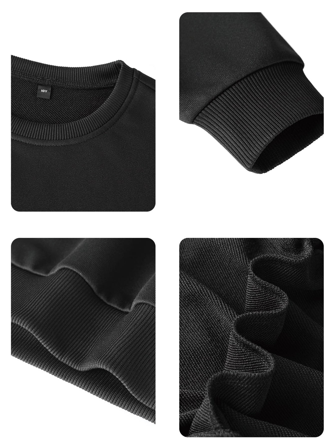 Hanorac SHEIN, negru