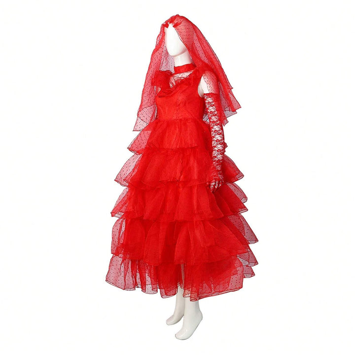 Rochie Halloween SHEIN, roșu