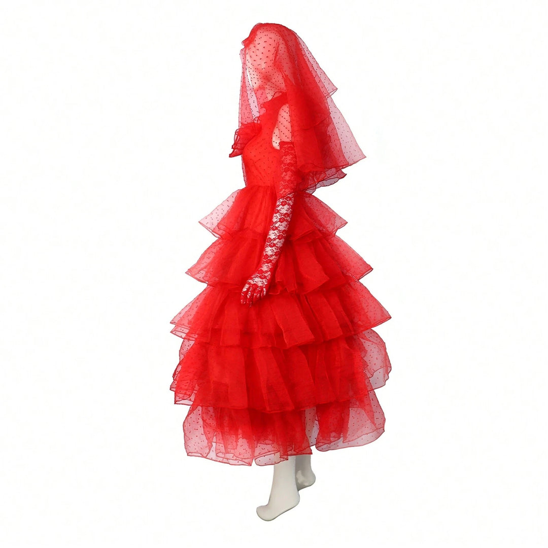 Rochie Halloween SHEIN, roșu