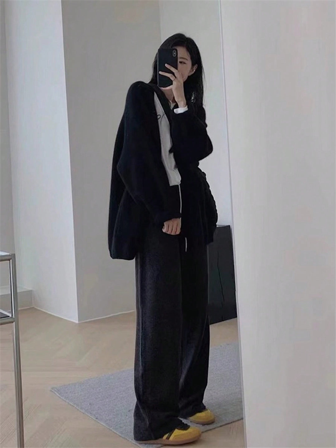Cardigan SHEIN, negru