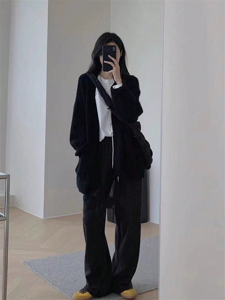 Cardigan SHEIN, negru