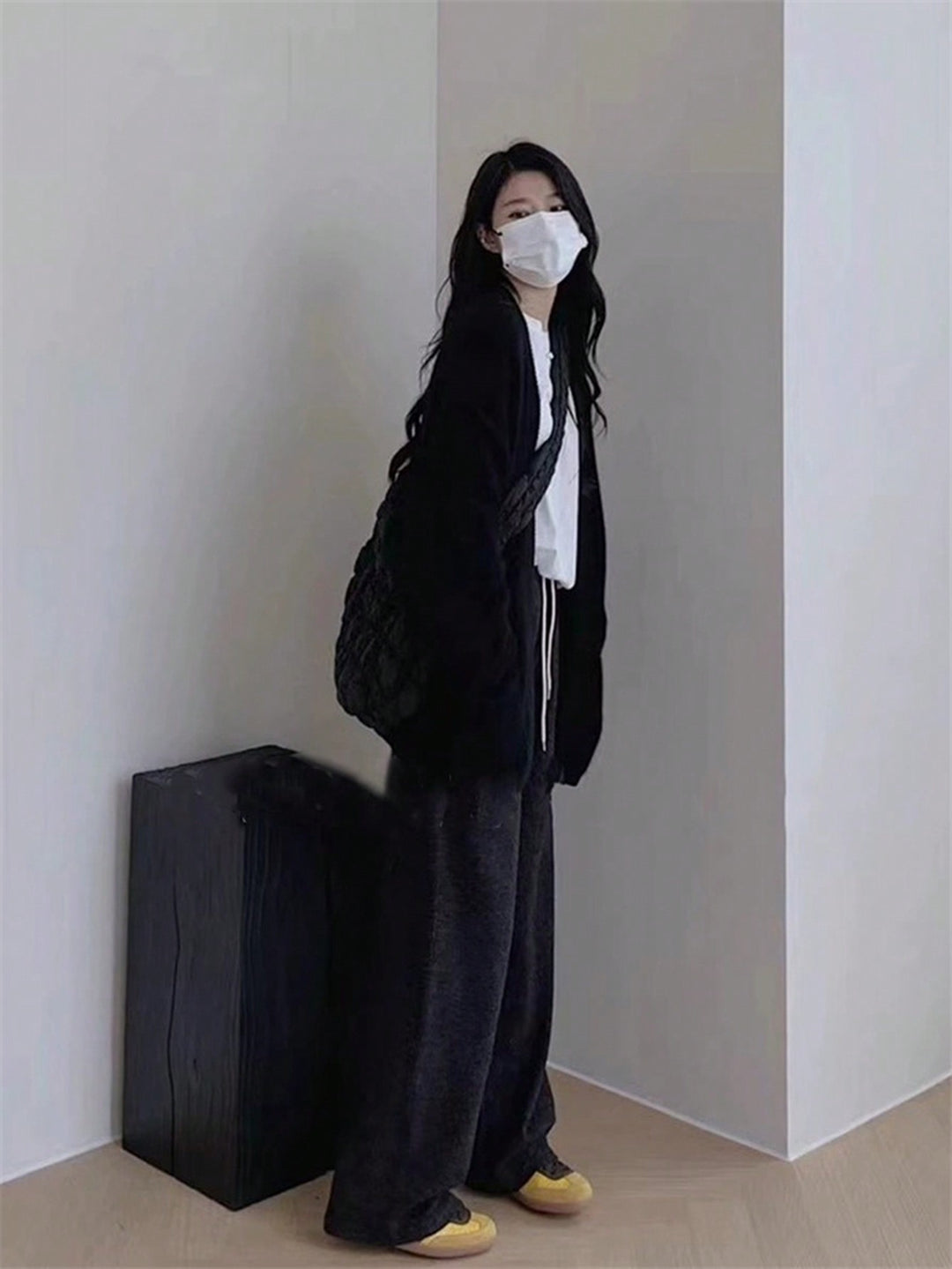 Cardigan SHEIN, negru