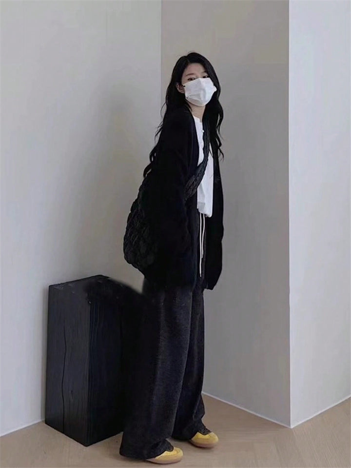 Cardigan SHEIN, negru