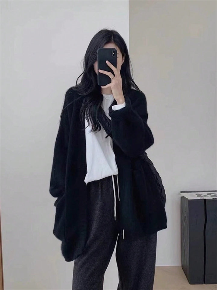 Cardigan SHEIN, negru