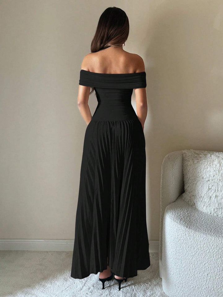 Rochie maxi SHEIN, negru