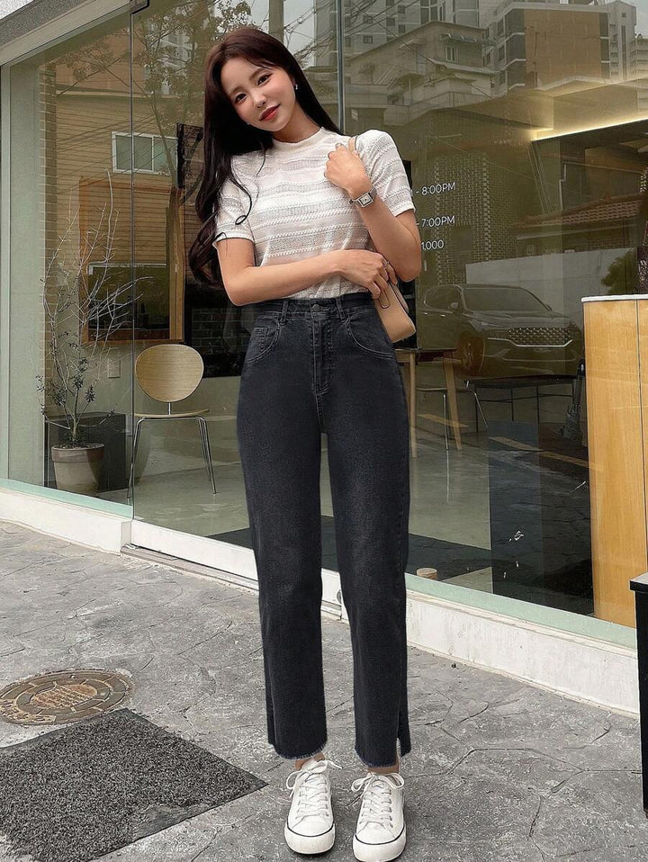 Jeans SHEIN, negru