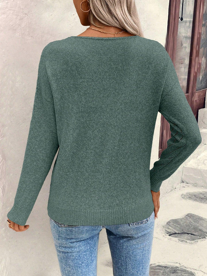 Pulover SHEIN, verde