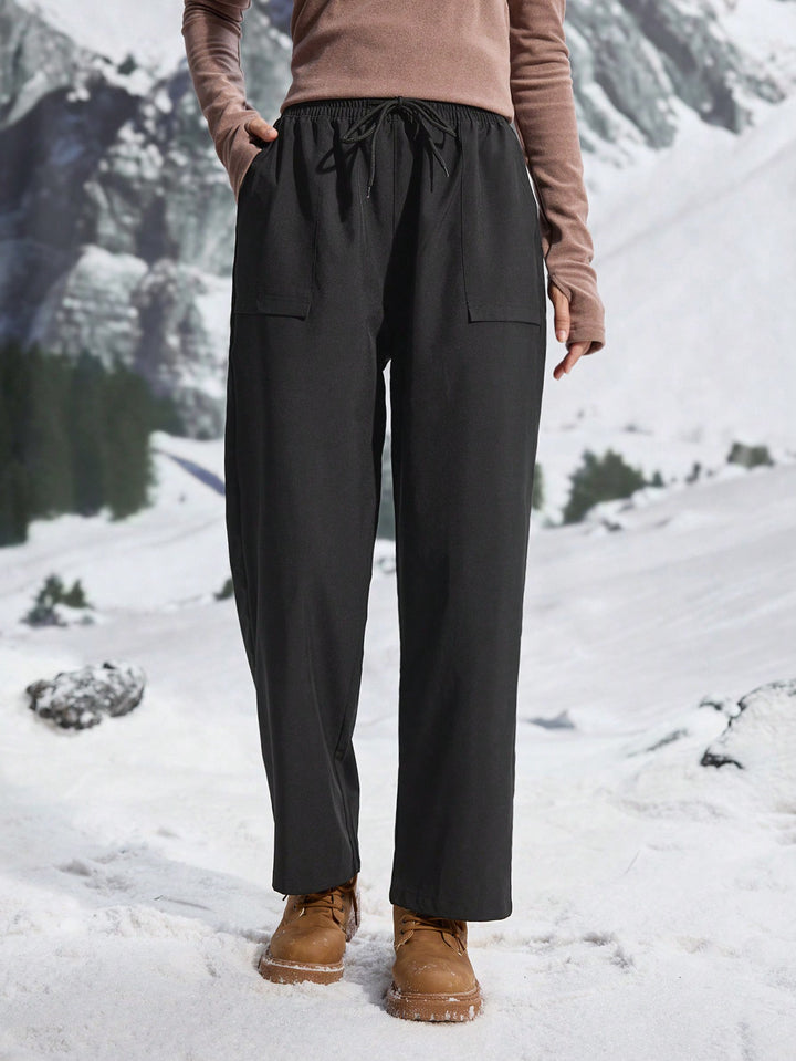 Pantaloni SHEIN, negru