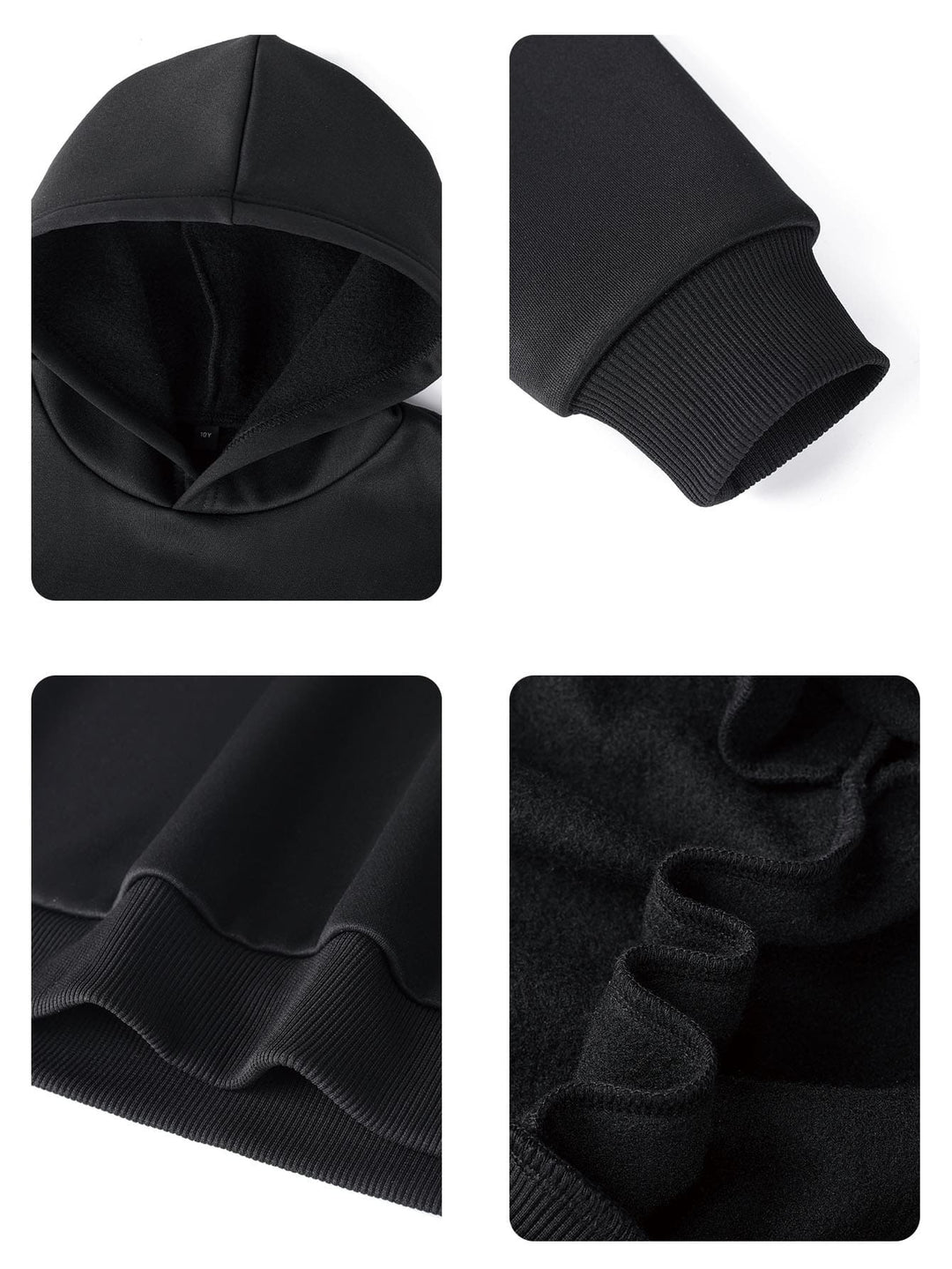 Hanorac SHEIN, negru