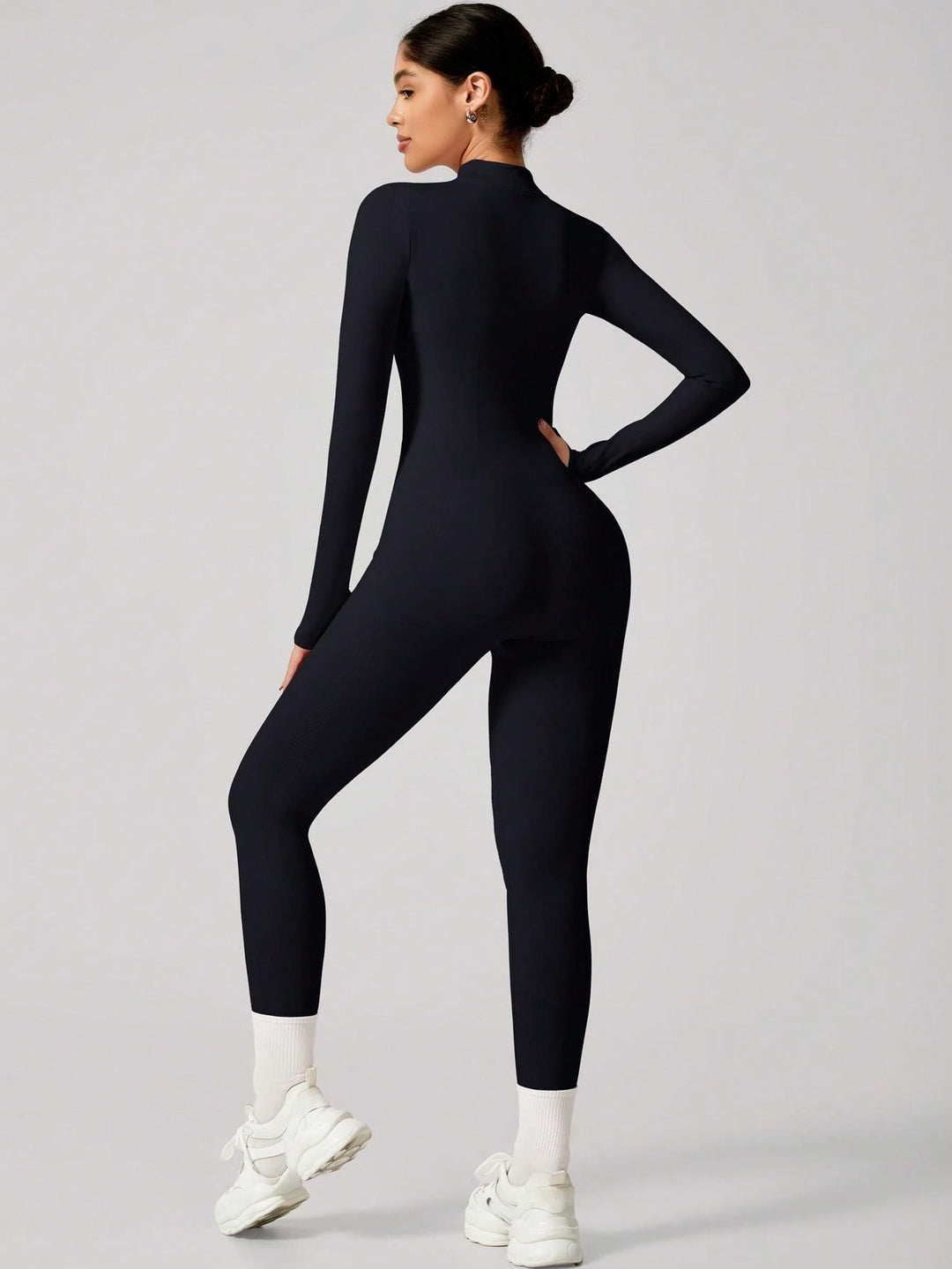 Salopetă sport SHEIN, negru