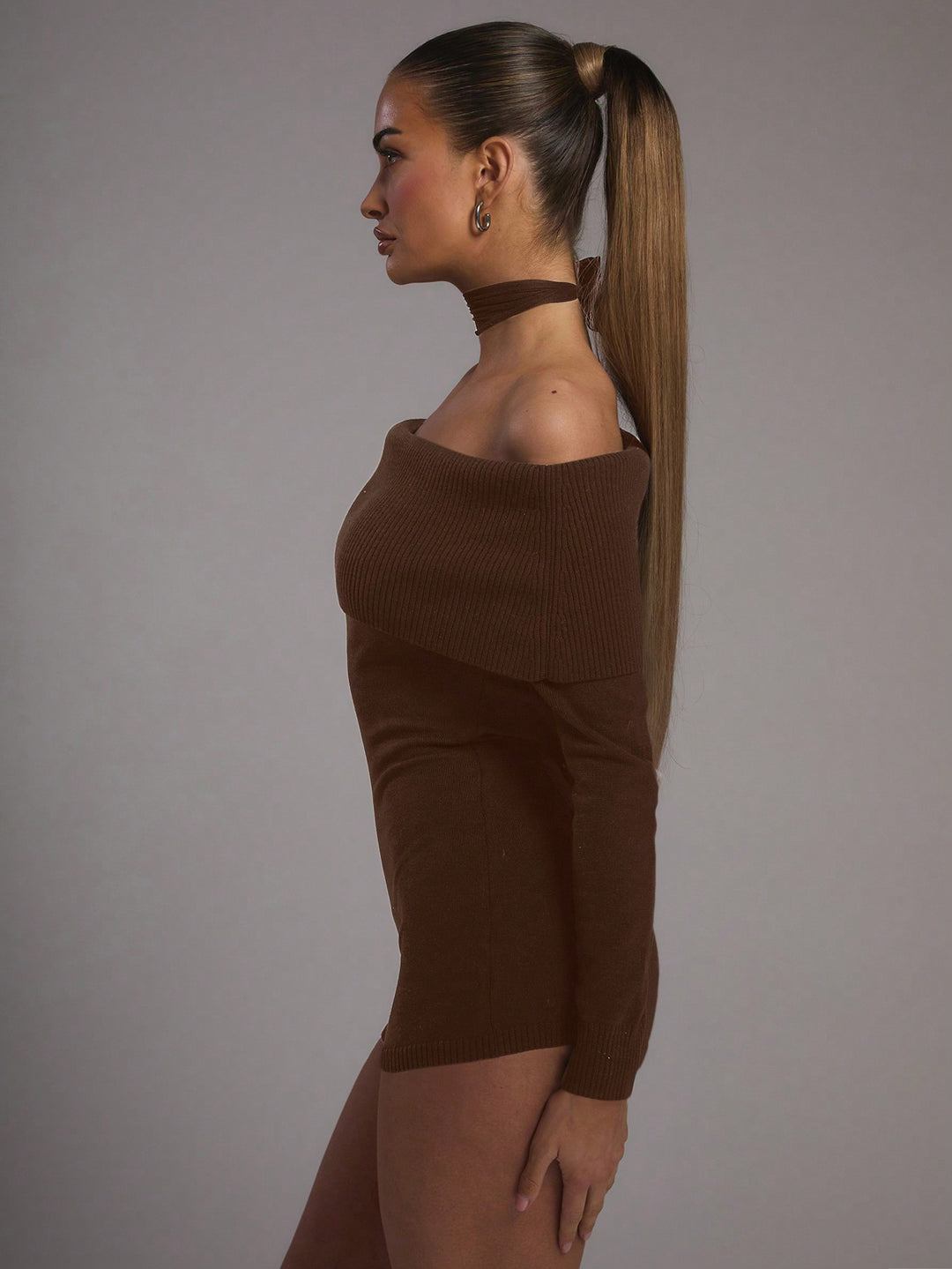 Rochie SHEIN, maro