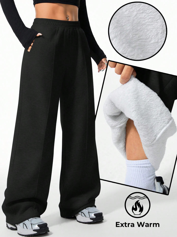 Pantaloni SHEIN, negru