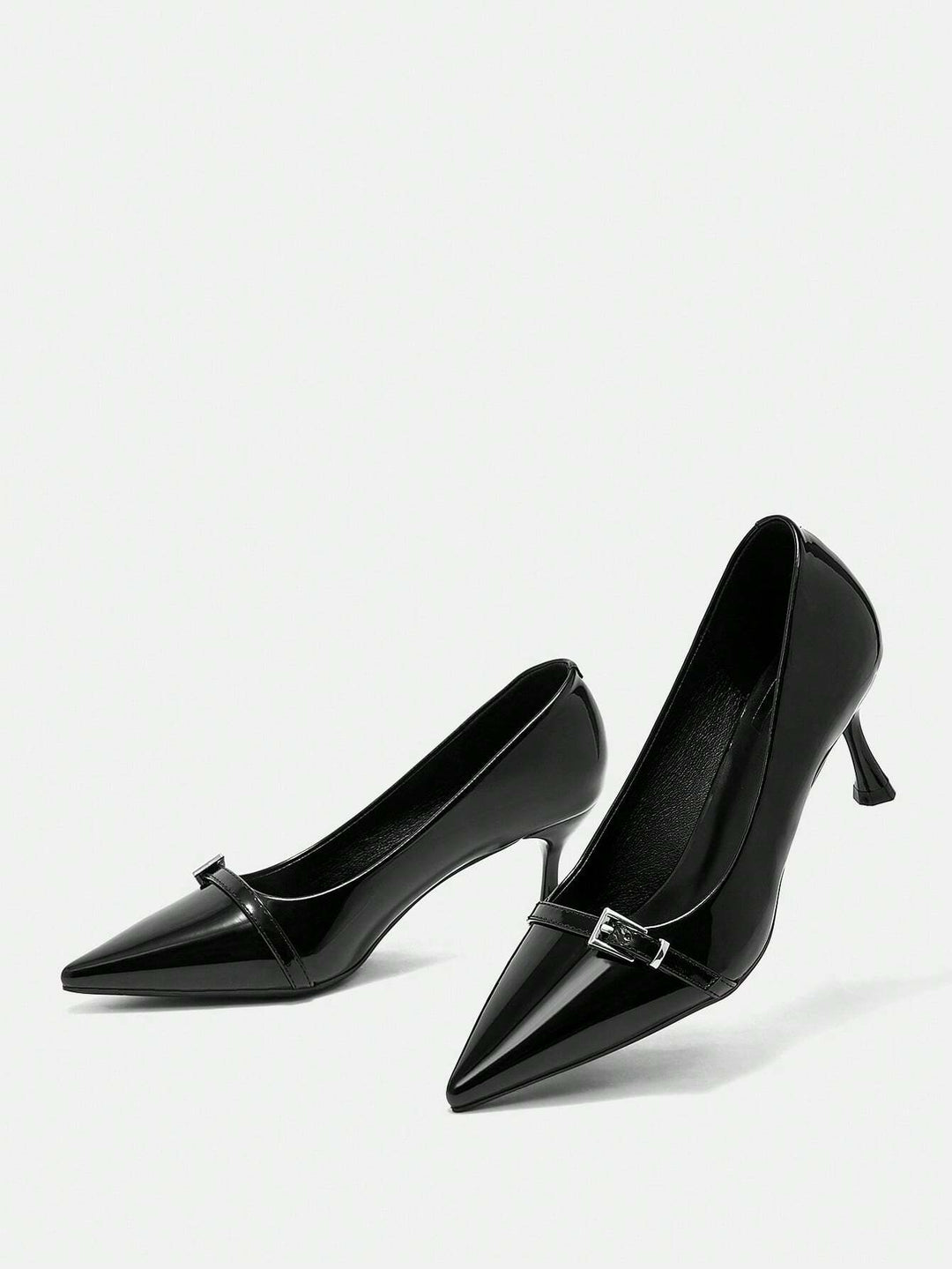 Pantofi cu toc SHEIN, negru