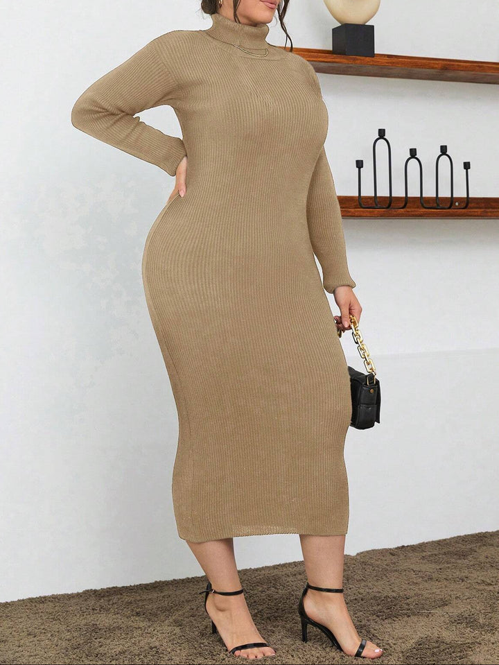 Rochie maxi SHEIN, maro