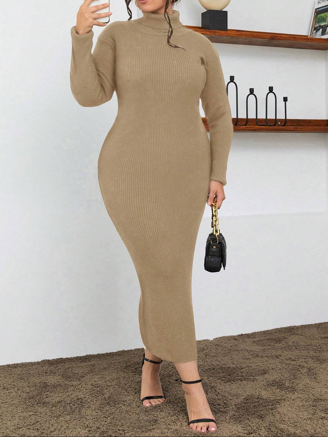 Rochie maxi SHEIN, maro