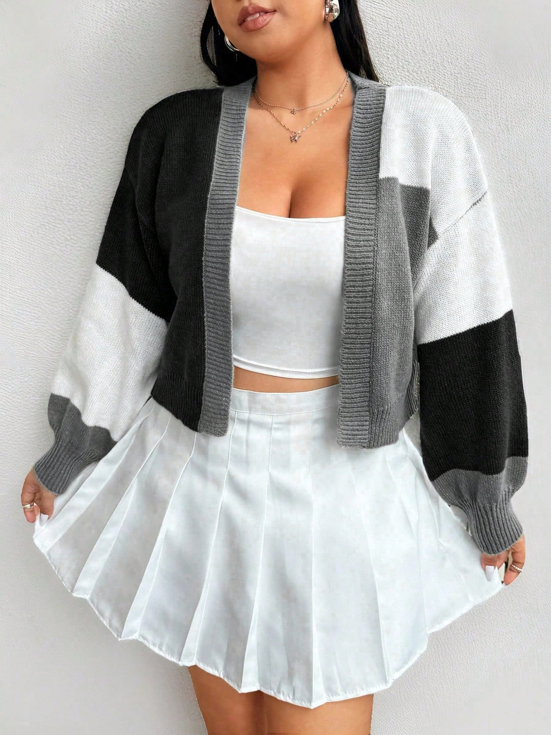 Cardigan SHEIN, mix culori