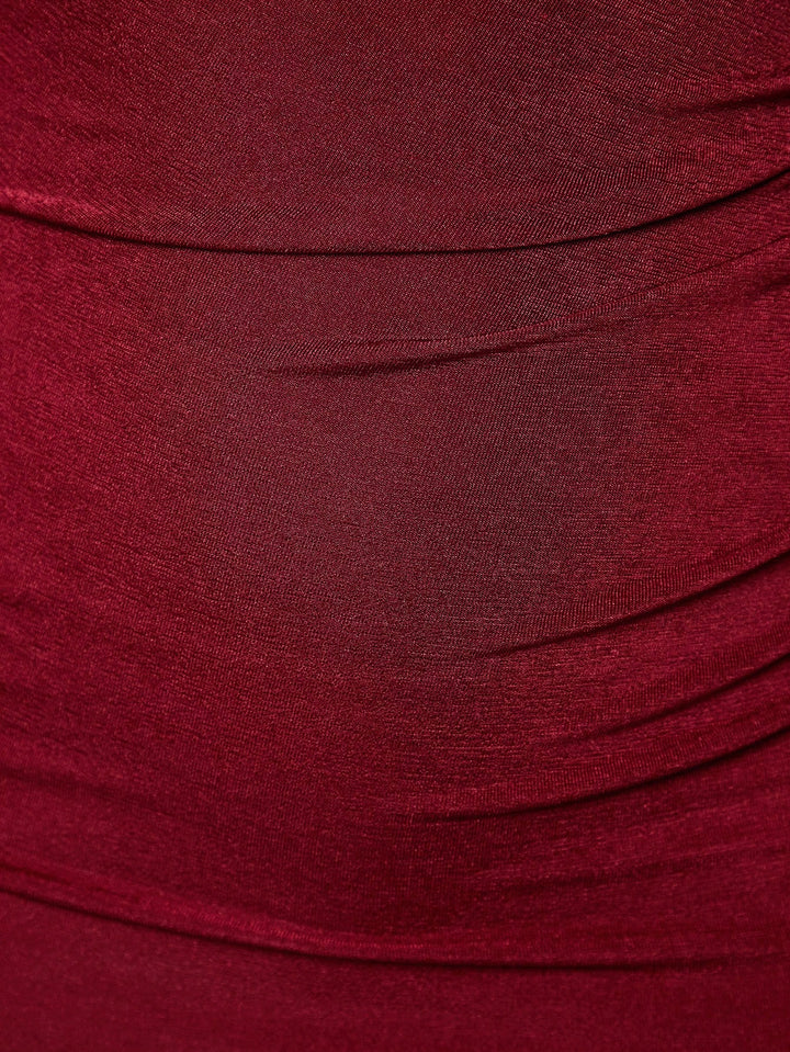 Rochie maxi SHEIN, vișiniu