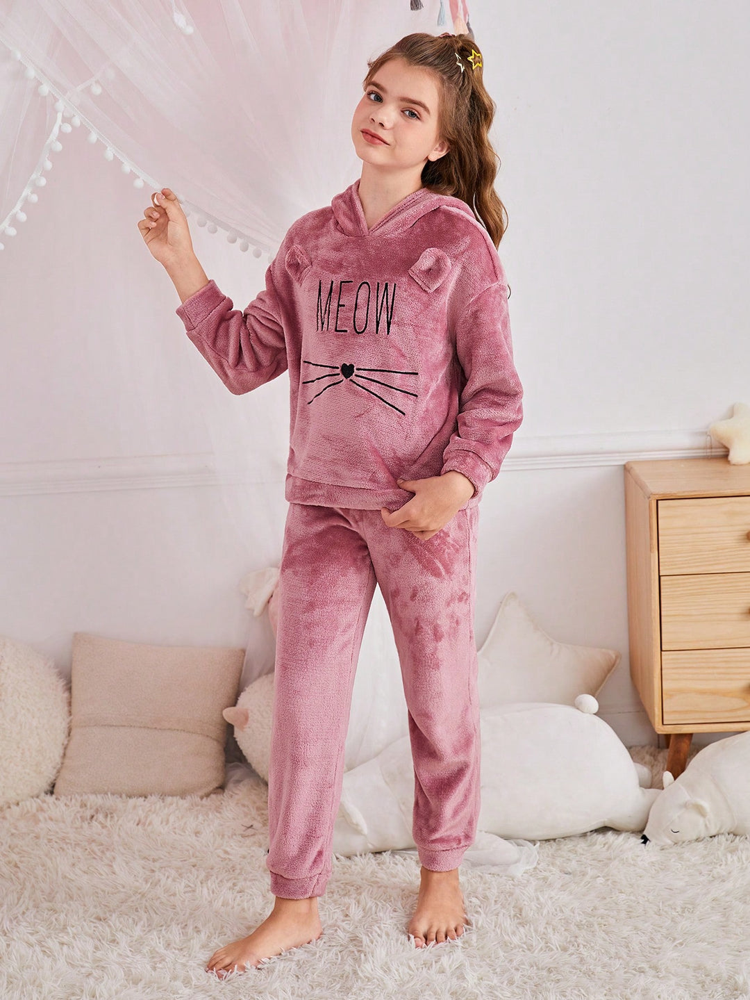 Pijama SHEIN, roz