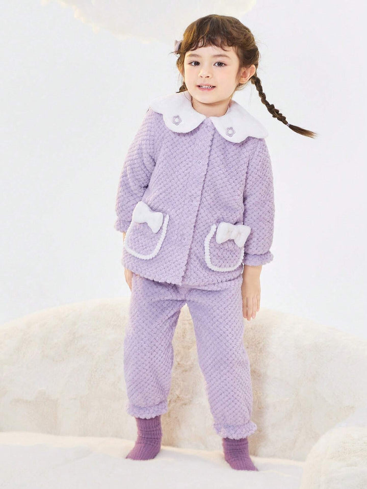 Compleu pijamale SHEIN, mov