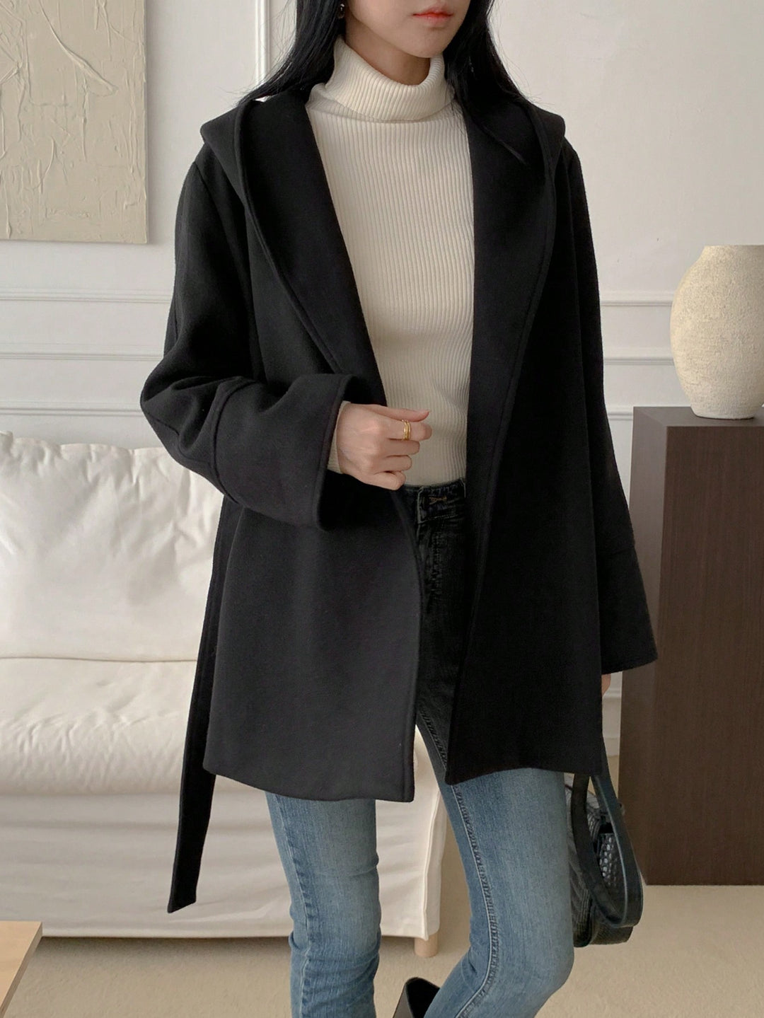 Palton SHEIN, negru