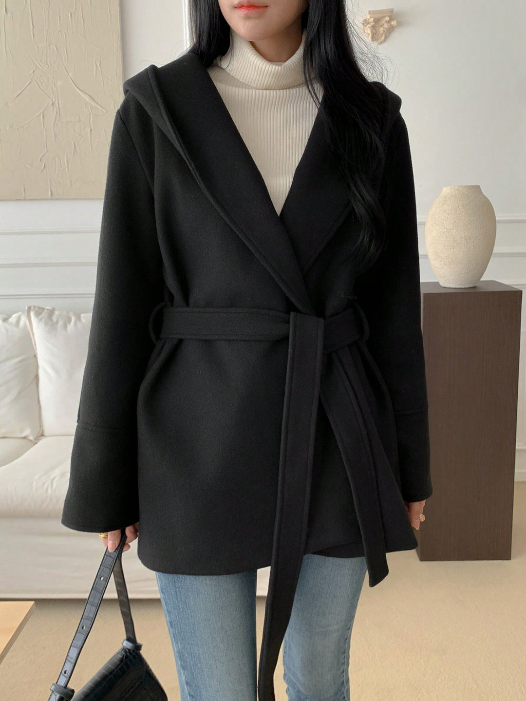 Palton SHEIN, negru
