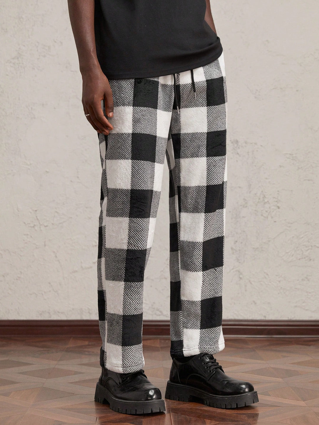Pantalon SHEIN, negru