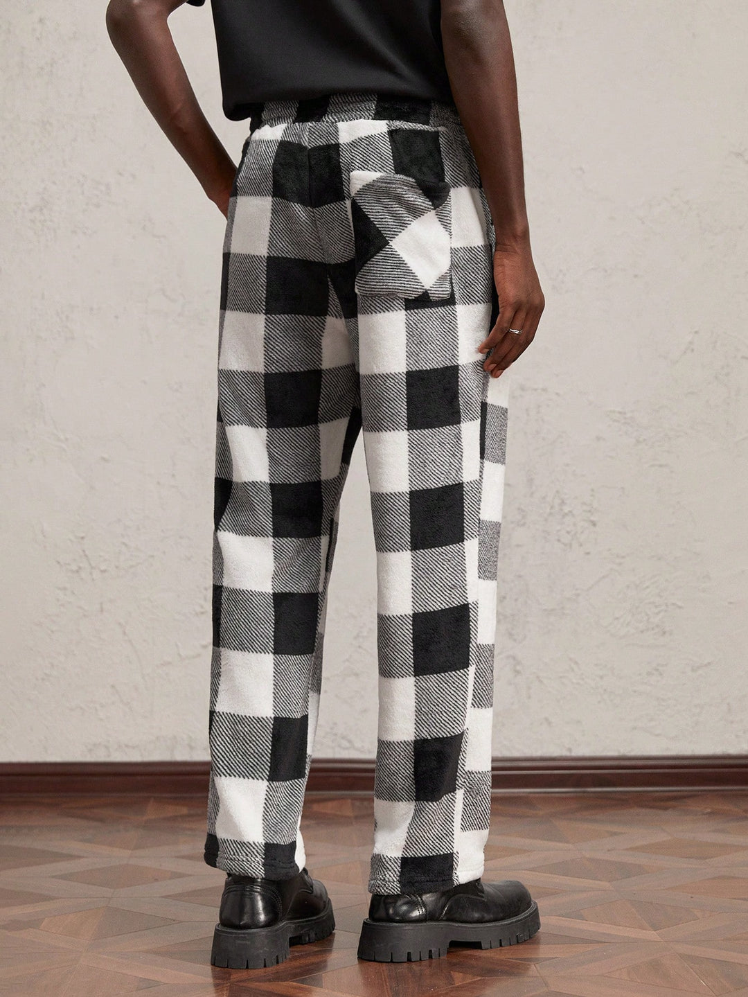 Pantalon SHEIN, negru