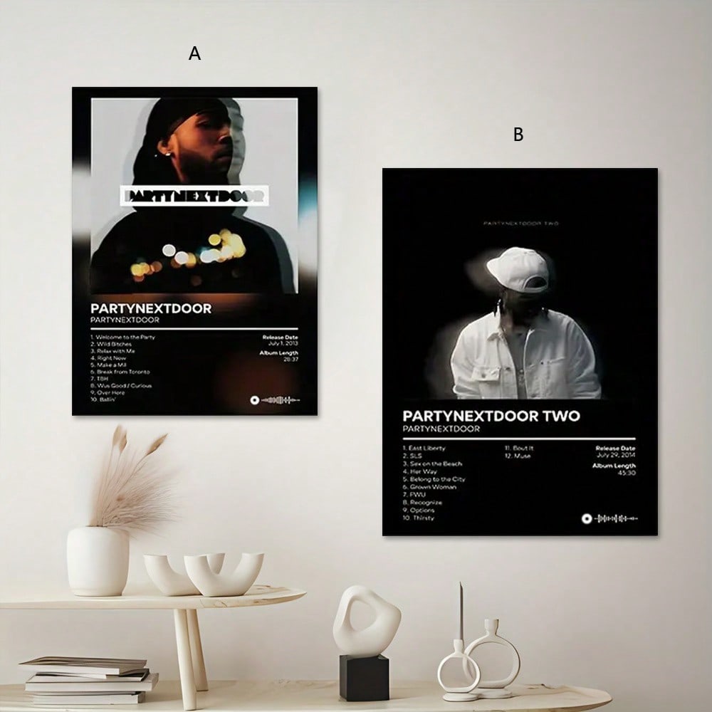 Set de poster SHEIN, mix culori