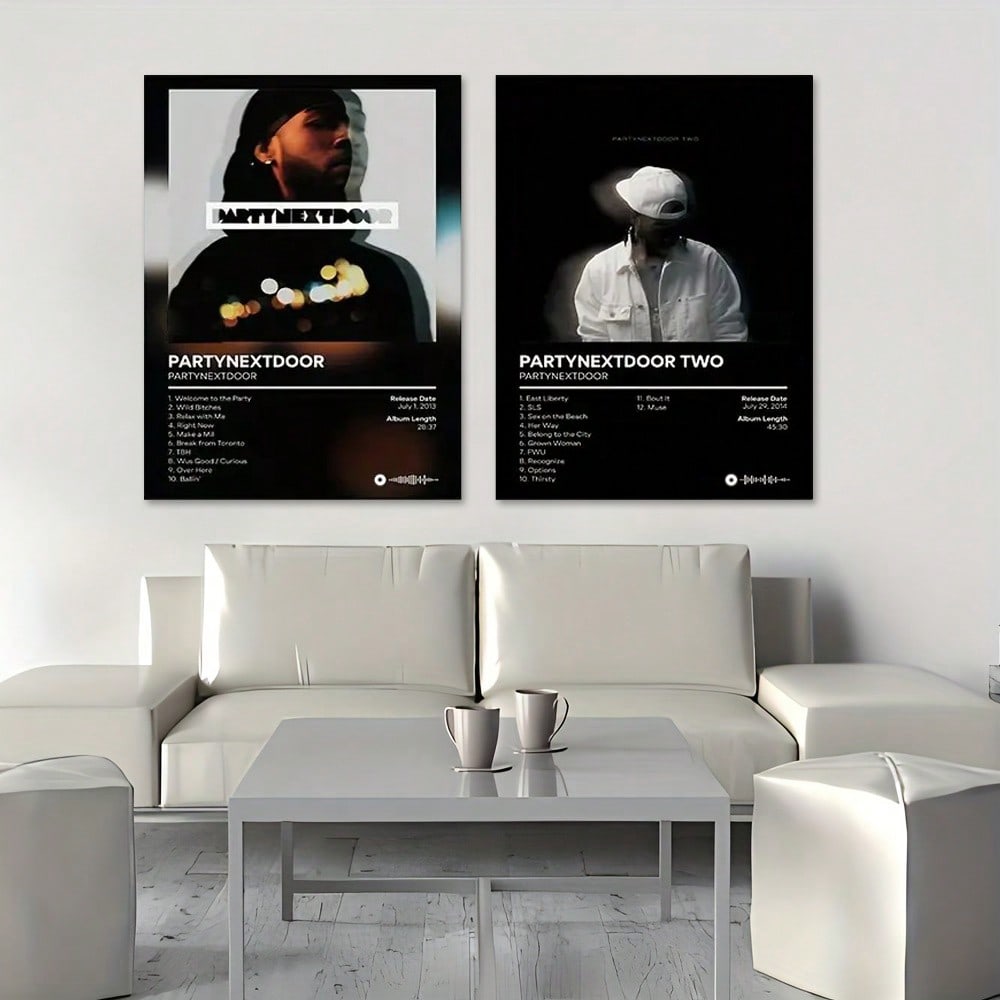 Set de poster SHEIN, mix culori