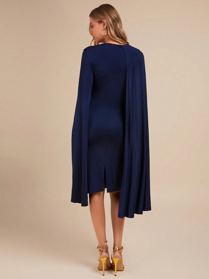 Rochie midi SHEIN, albastru