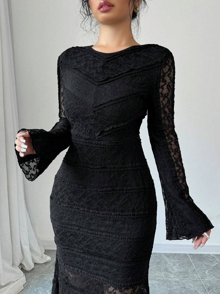 Rochie maxi SHEIN, negru