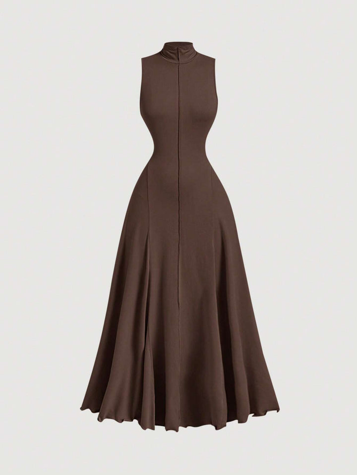 Rochie maxi SHEIN, maro