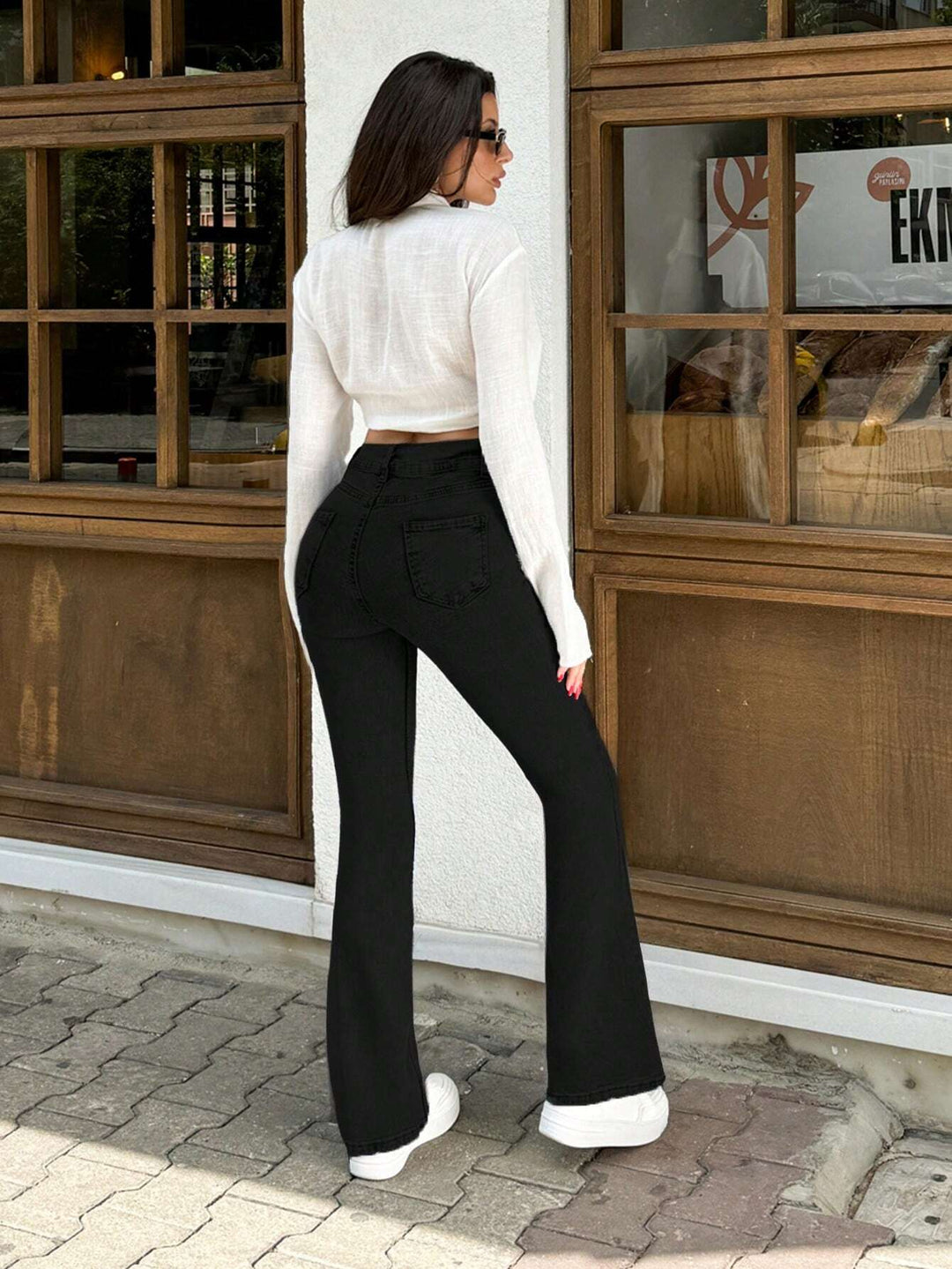 Jeans SHEIN, negru