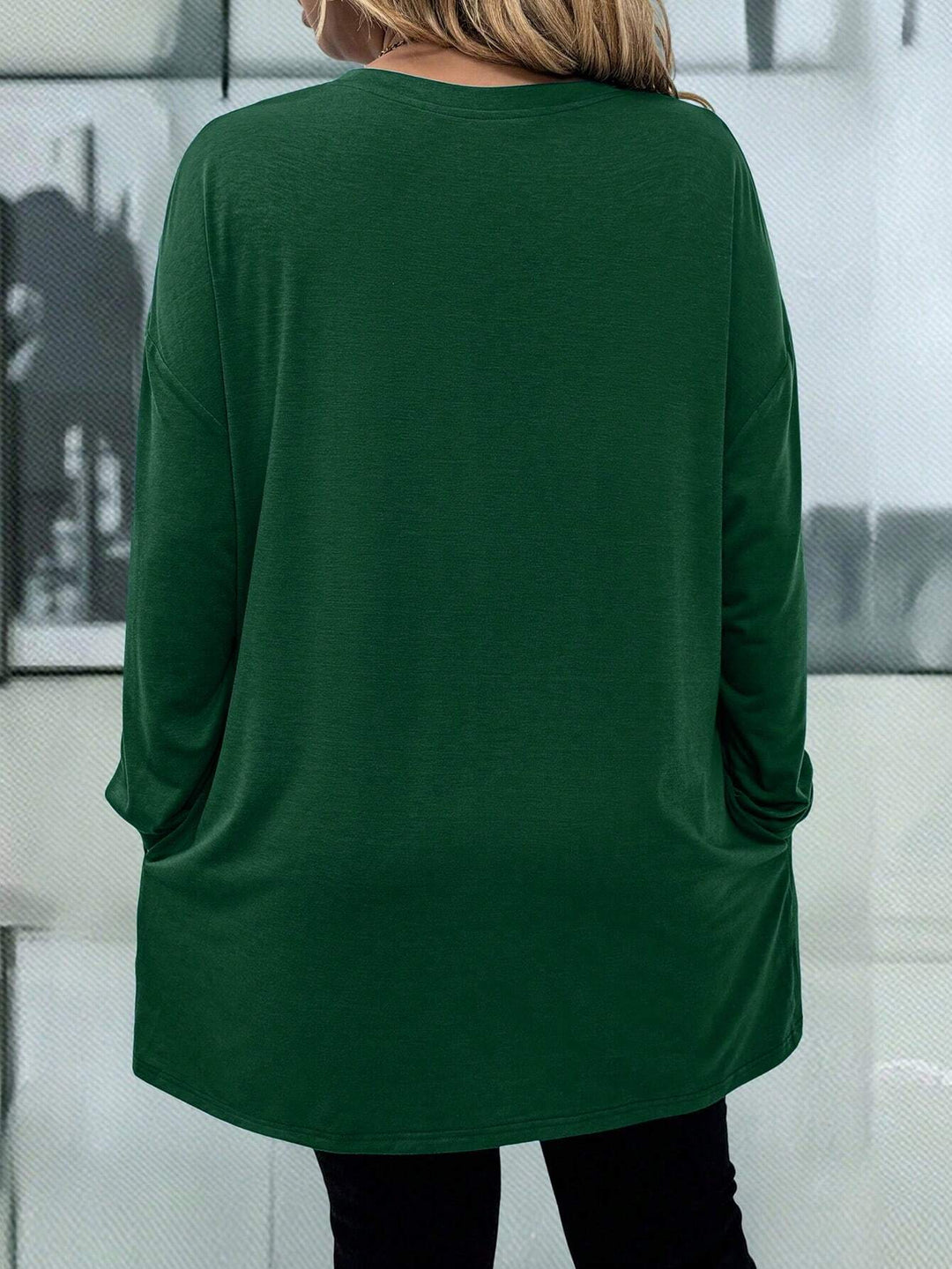 Bluză SHEIN, verde
