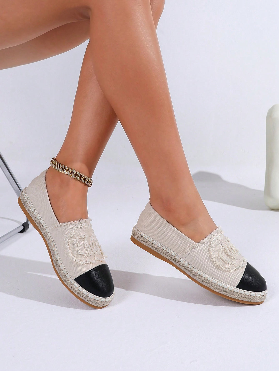 Espadrile SHEIN, mix culori