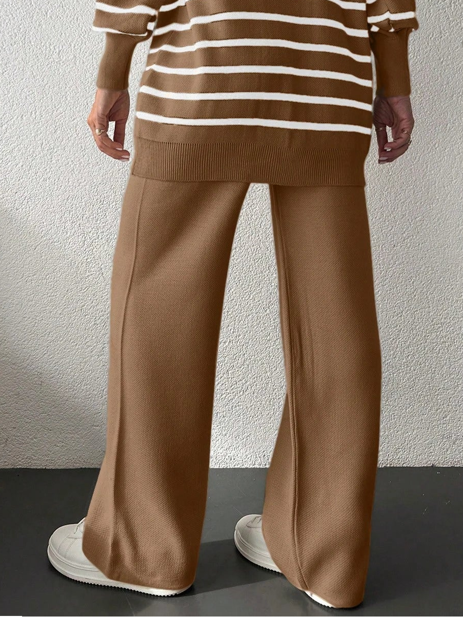 Pantaloni SHEIN, maro