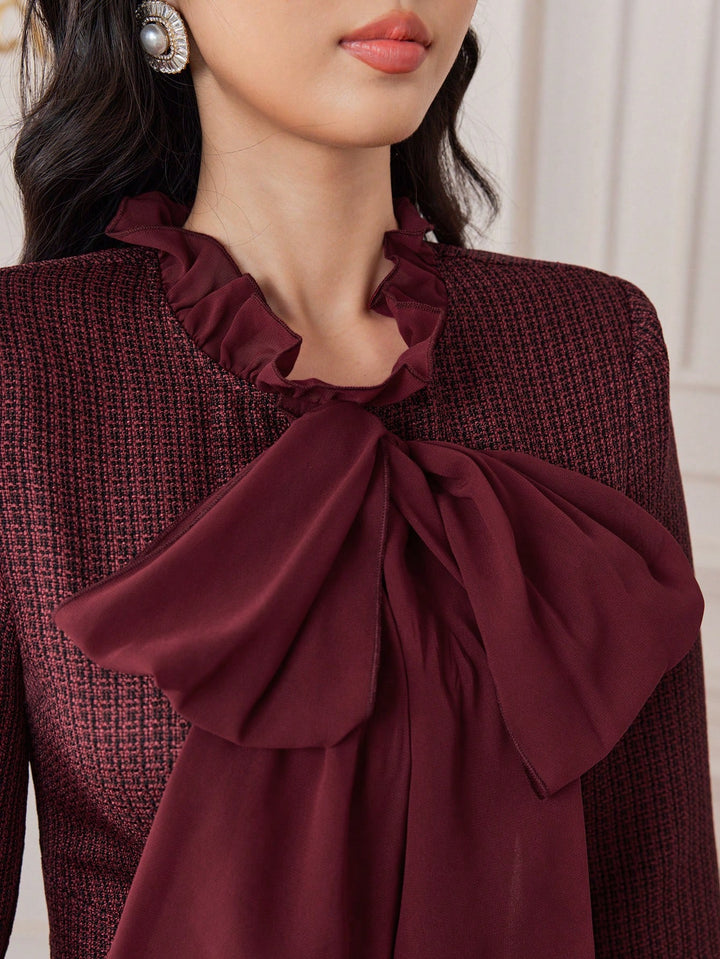 Rochie maxi SHEIN, vișiniu