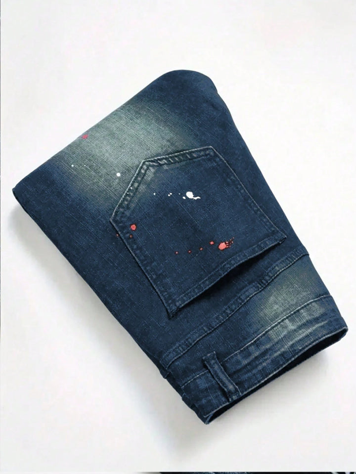 Jeans SHEIN, albastrtu