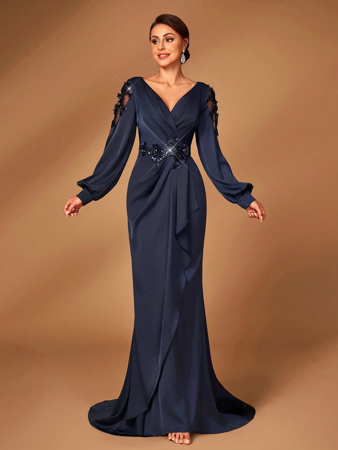 Rochie de ocazie SHEIN, albastru