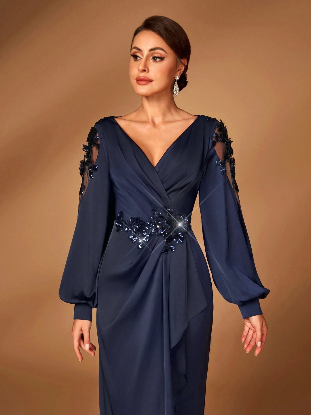 Rochie de ocazie SHEIN, albastru