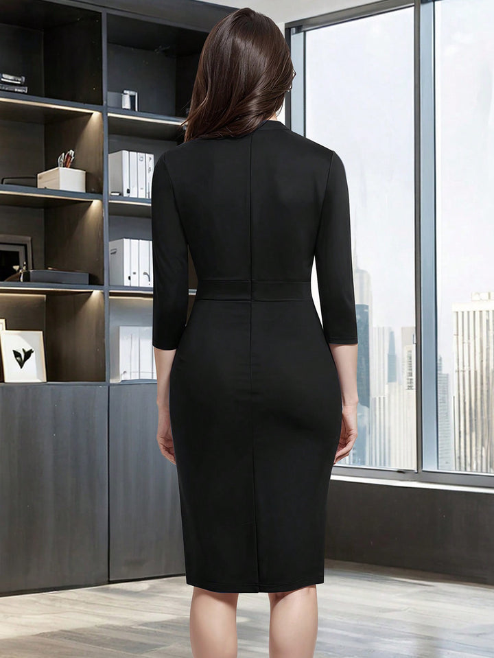 Rochie midi SHEIN, negru