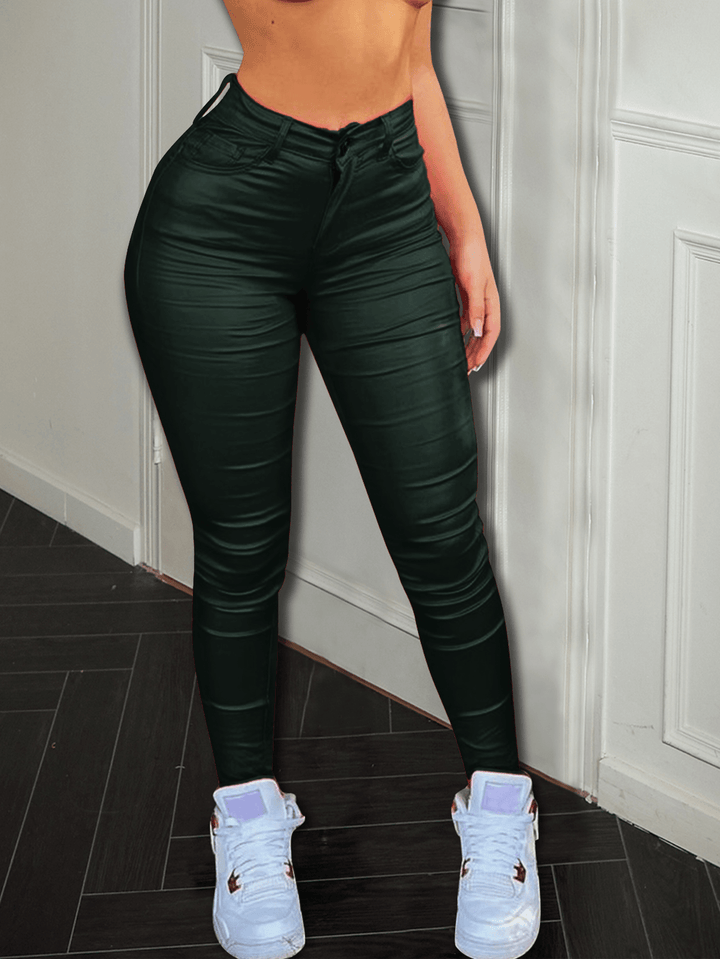 Pantaloni SHEIN, verde