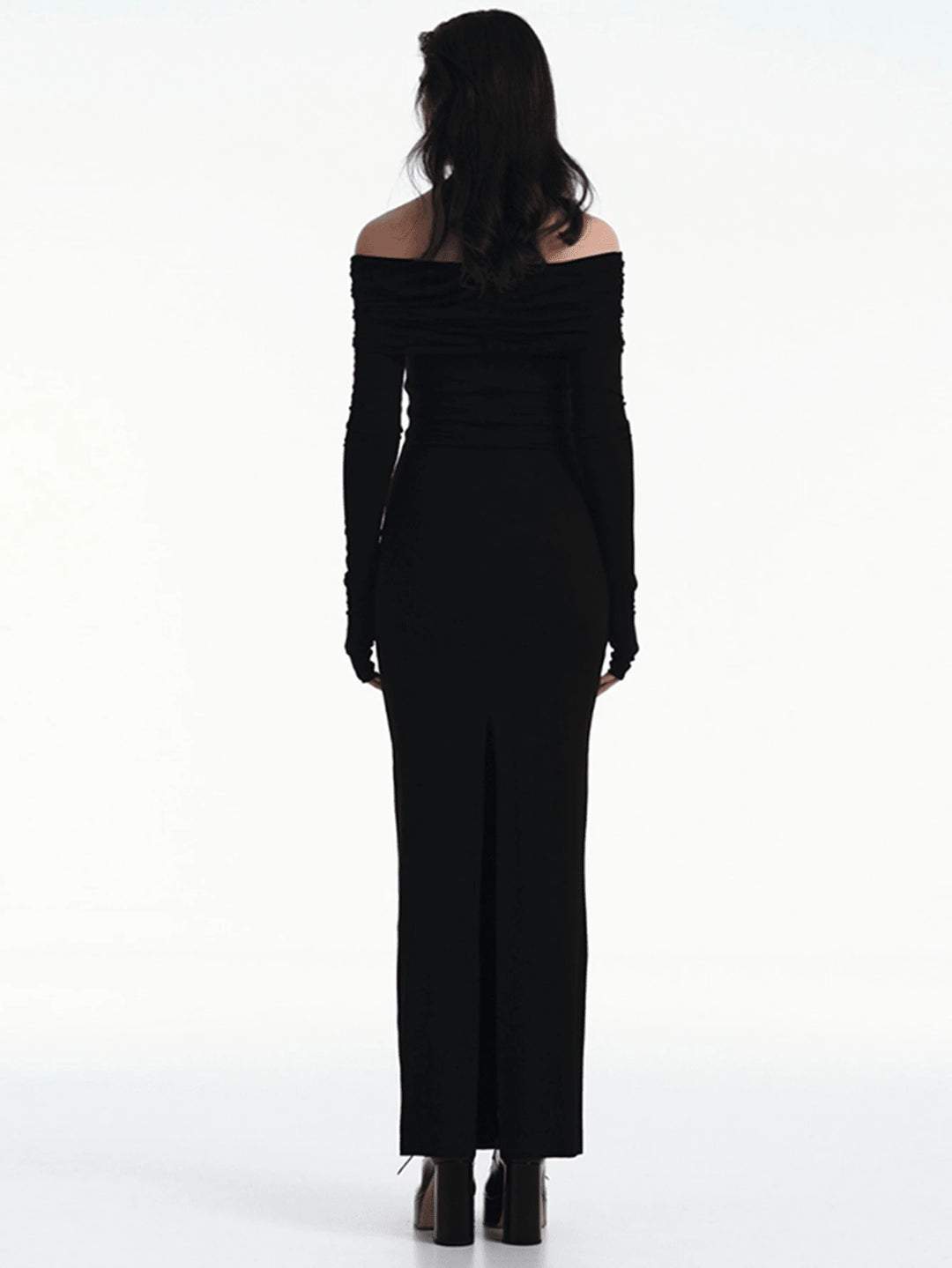 Rochie maxi SHEIN, negru